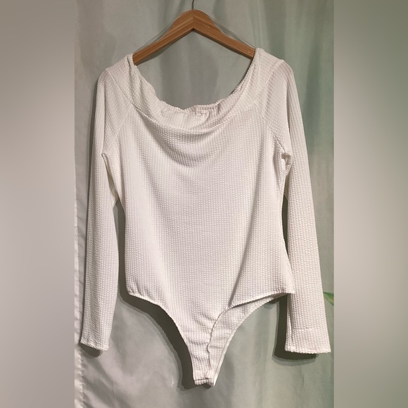 White Burch ivory bodysuit. NWOT - Picture 1 of 5